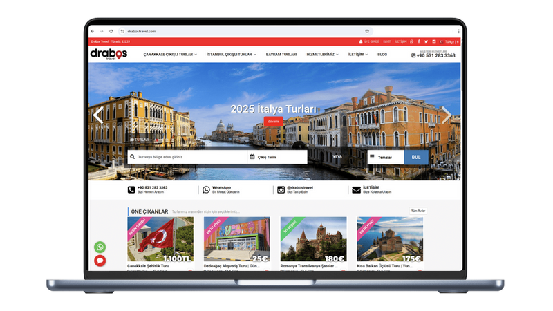 Drabos Travel projesi